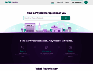thephysiotherapysite.co.uk screenshot