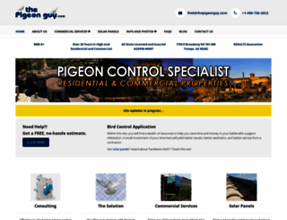 thepigeonguy.com screenshot
