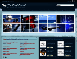 thepilotportal.com screenshot