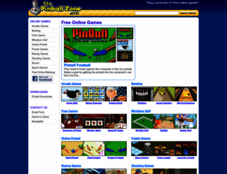 thepinballzone.net screenshot