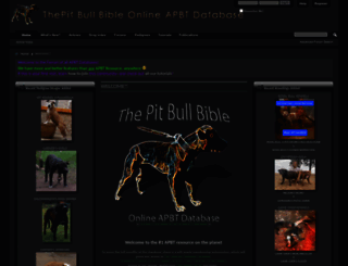 thepitbullbible.com screenshot