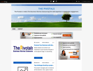 thepivotals.over-blog.com screenshot