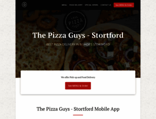 thepizzaguysonline.com screenshot