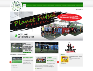 theplanetfutsal.com screenshot