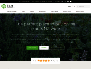 theplantcompany.co.nz screenshot