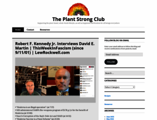 theplantstrongclub.org screenshot