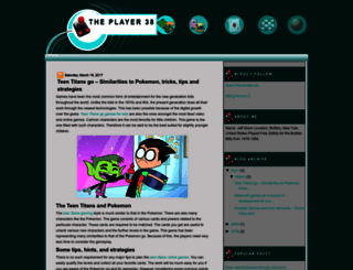 theplayer-38.blogspot.com screenshot