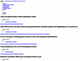 theplaygroundbiz.com screenshot