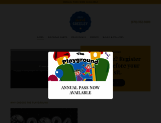 theplaygroundgreeley.com screenshot