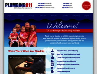theplumbing911.com screenshot