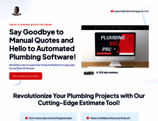 theplumbinggurus.com screenshot