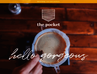 thepocket.coffee screenshot