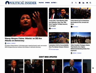 thepoliticalinsider.com screenshot