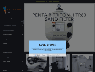 thepoolguystore.com screenshot