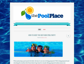 thepoolplace.wordpress.com screenshot