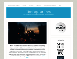 thepopularteen.com screenshot