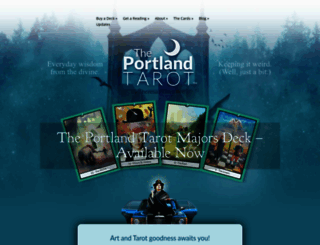 theportlandtarot.com screenshot