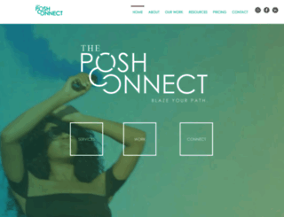 theposhconnect.com screenshot