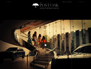 thepostoakhotel.com screenshot
