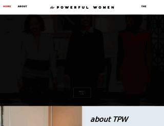 thepowerfulwomen.org screenshot
