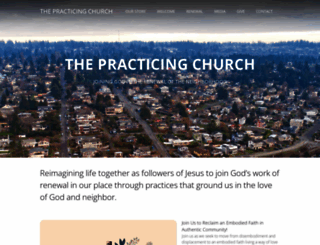 thepracticingchurch.org screenshot