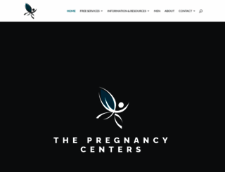 thepregnancycenters.com screenshot