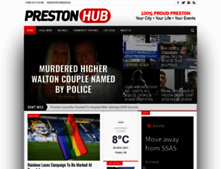 theprestonhub.co.uk screenshot