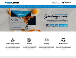 theprintcenter.com screenshot