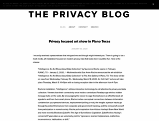 theprivacyblog.com screenshot