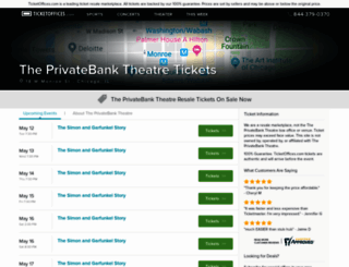 theprivatebanktheatre.ticketoffices.com screenshot