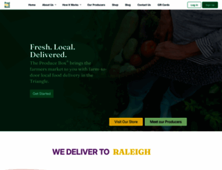theproducebox.com screenshot