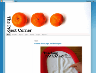 theprojectcorner.blogspot.com screenshot