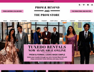 thepromstoremo.com screenshot