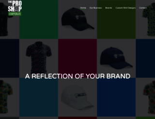 theproshopcorporate.co.za screenshot