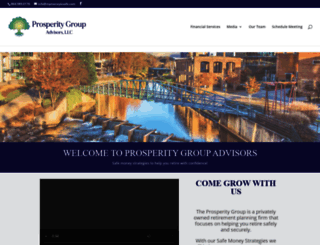 theprosperitygroupadvisors.com screenshot