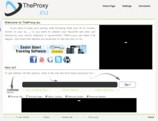 theproxy.eu screenshot