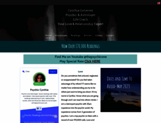 thepsychicone.com screenshot