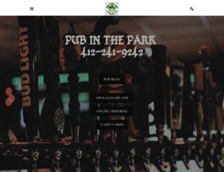thepubinthepark.com screenshot