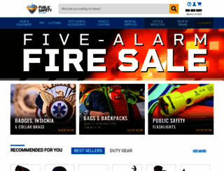 thepublicsafetystore.com screenshot