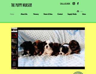 thepuppynursery.com screenshot