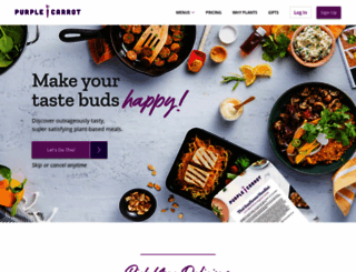 thepurplecarrot.com screenshot