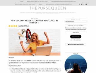 thepursequeen.wordpress.com screenshot