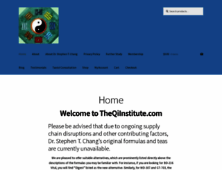 theqiinstitute.com screenshot