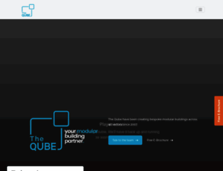 theqube.co.uk screenshot