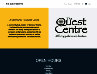 thequestcentre.com screenshot