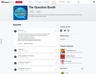 thequestionbooth.com screenshot