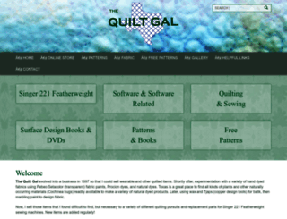 thequiltgal.com screenshot