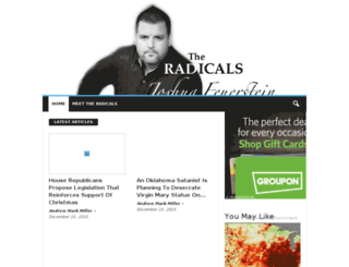 theradicalvoices.com screenshot