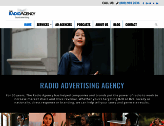 theradioagency.com screenshot