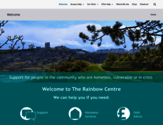therainbowcentre.org screenshot